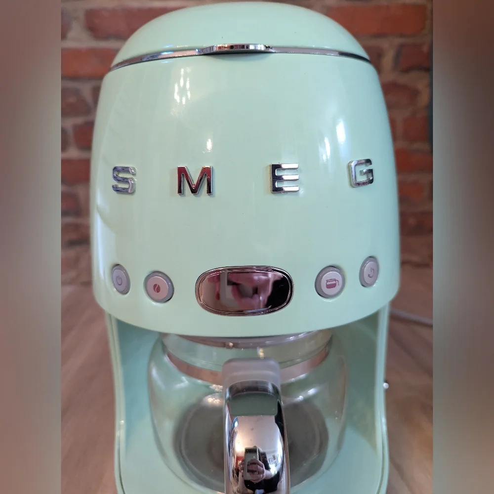 No Offers - 50's retro green SMEG drip coffee maker